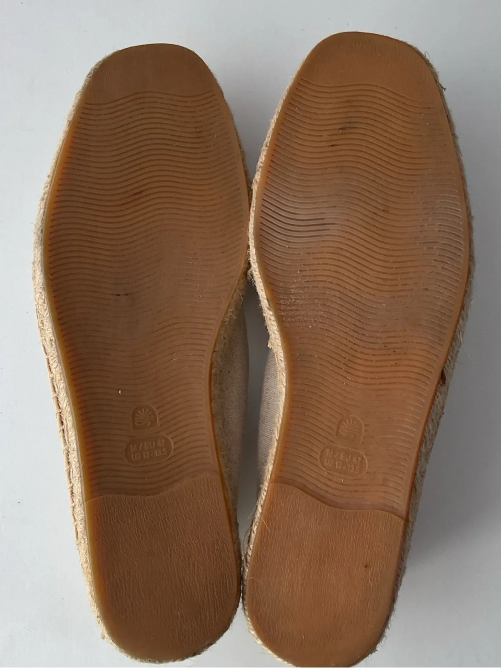 Saludos Smorking Slipper Espadrilles With Palm Tree Men’s Size 13 - 13.5